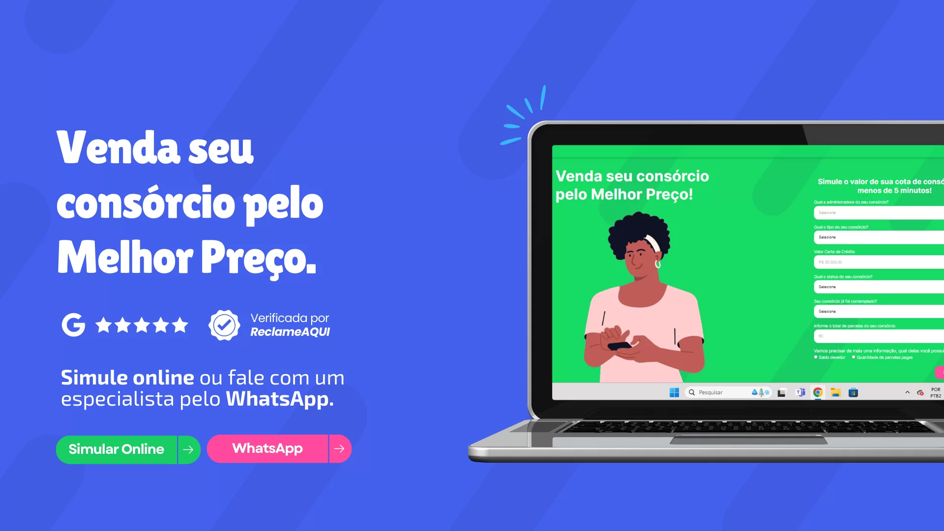 Venda seu consórcio pelo Melhor Preço